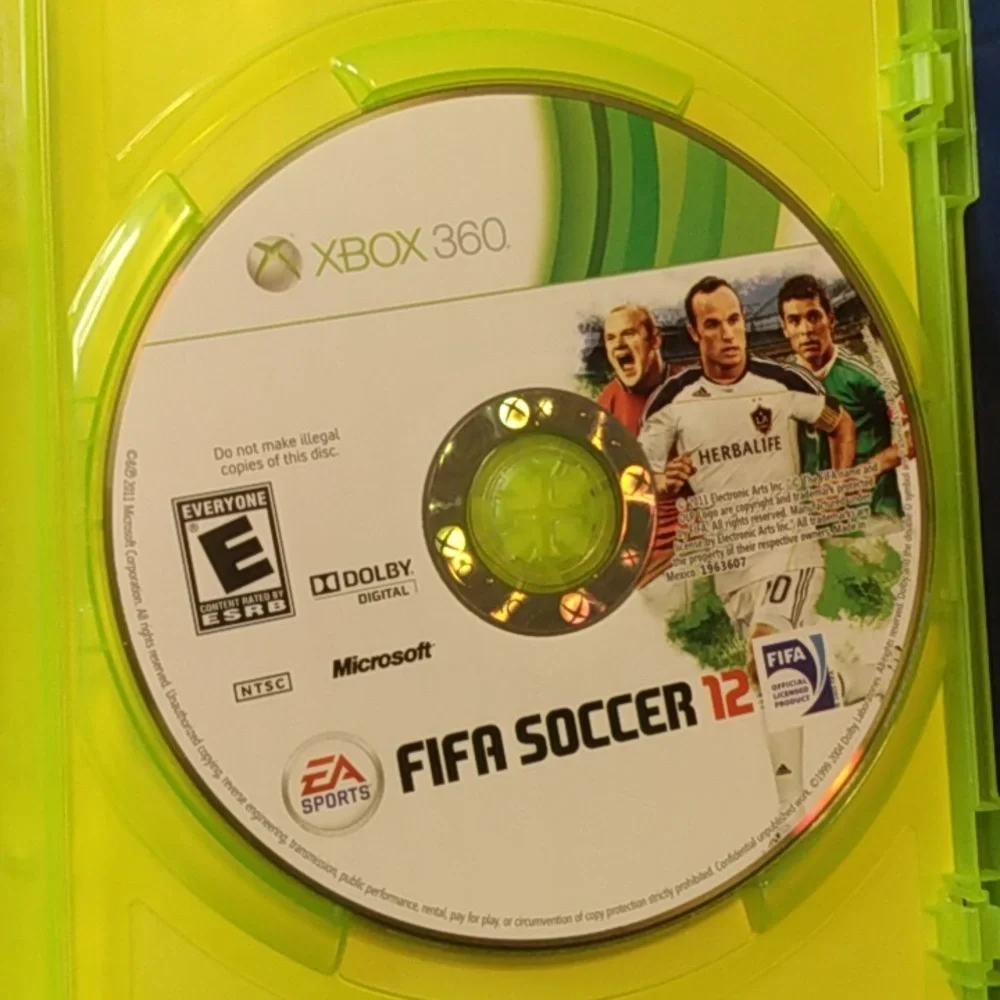 Xbox 260 FIFA‎ Soccer 12 Game